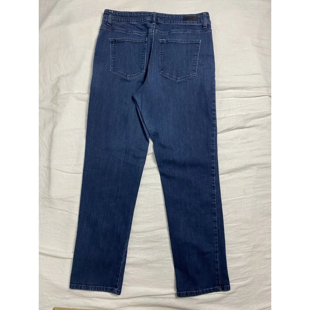 Lee Jeans Classic‎ Fit Jeans 36x33 (no tag) Long High Rise Dark Wash Blue Denim